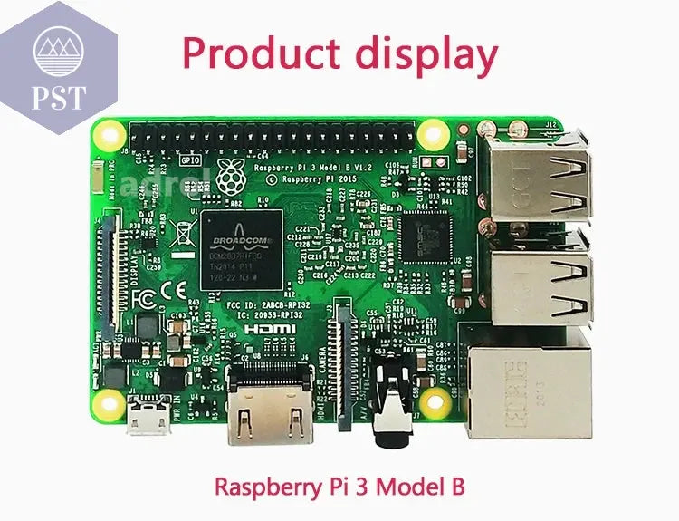 Original Raspberry Pi 3 Model B /3B+ Plus BCM2837 1.2G ,Raspberry Pi 3 B+ with 2.4G & 5G WIFI 4.2 Bluetooth and PoE  Electronics     PST PS Tradings
