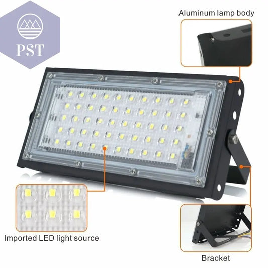 Outdoor Waterproof Bright Spotlight       PST PS Tradings