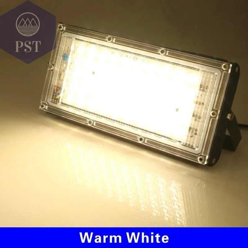 Outdoor Waterproof Bright Spotlight      Warm-White-50W-China PST PS Tradings