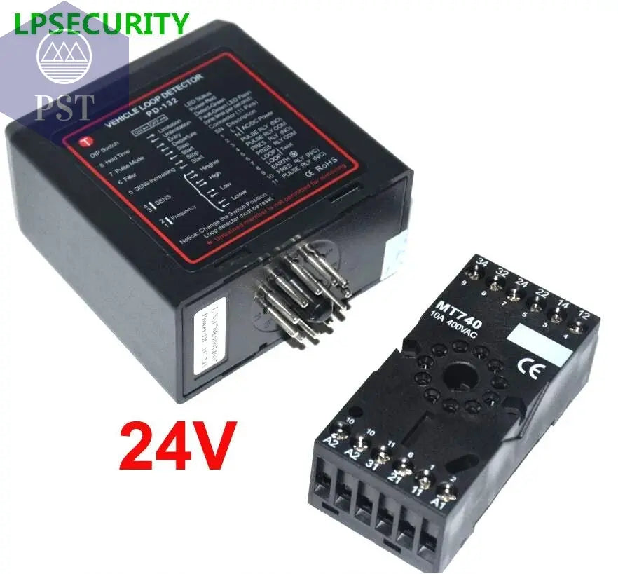 PD-132 Automatic Gate Opener Barrier Gate Traffic Inductive Single Channel Loop Vehicle Detector Compatible with northtech - PST PS Tradings