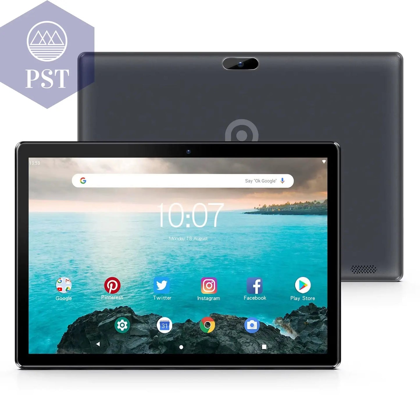 PRITOM 10 Inch Tablet PC with SIM Slot Android 13 64 GB Quad Core Touch Screen Wifi GPS Support 3G Phone Call PST PS Tradings tablet PST PS Tradings  PST PS Tradings PRITOM 10 Inch Tablet PC with SIM Slot Android 13 64 GB Quad Core Touch Screen Wifi GPS Support 3G Phone Call tablet
