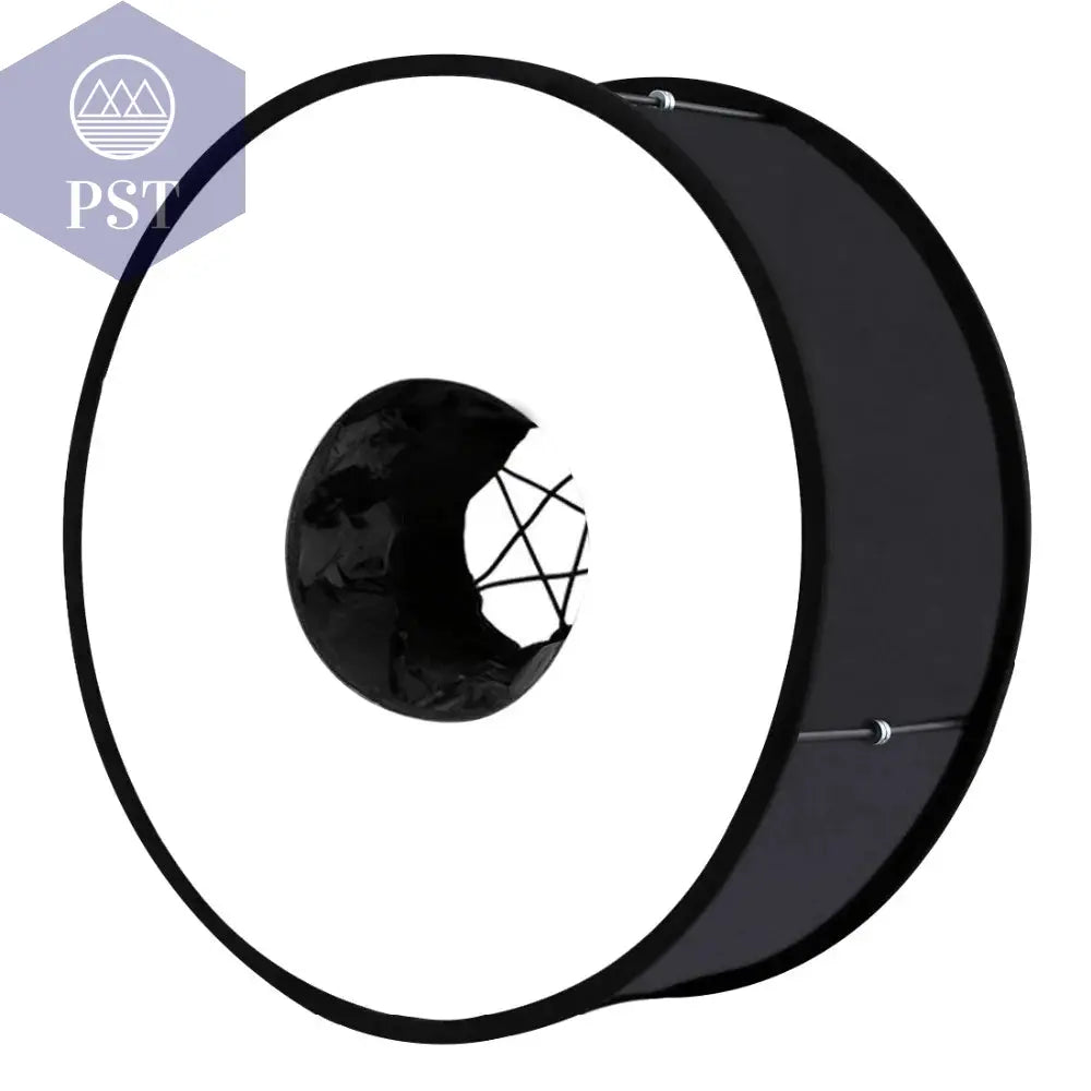 PULUZ 45cm Ring Softbox Speedlight Round Style Flash Light  Photography Shoot Soft box Foldable Soft Flash Light Diffuser       PST PS Tradings