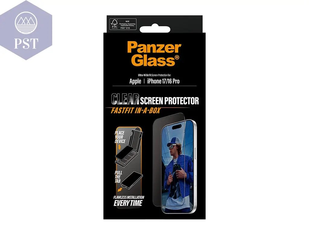 PanzerGlass Screen Protector FastFit PST PS Tradings Displayschutz Displayschutz