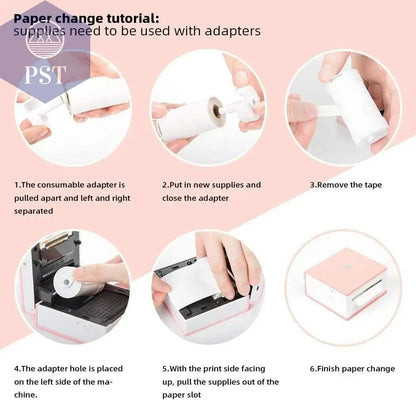 Phomemo Thermal Paper Printable Self-adhesive Sticker Paper Roll for Phomemo M02/M02S/M02 Pro Printer Label Printing Paper - PST PS Tradings