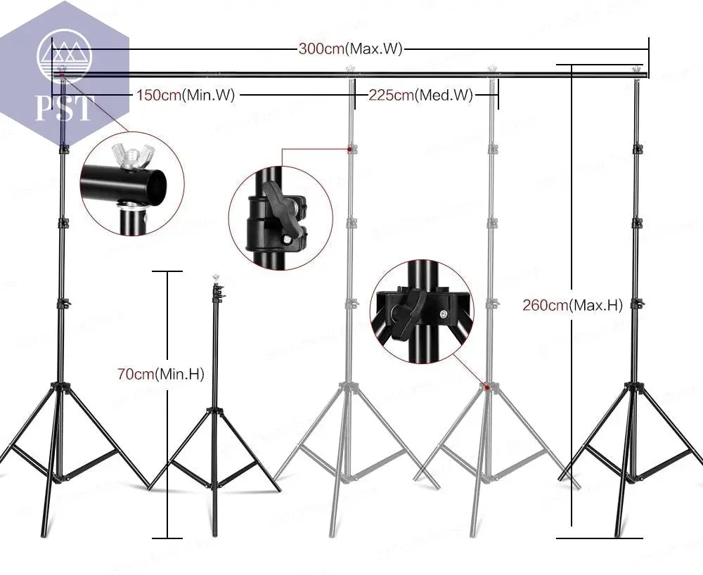 Photography Studio Lighting Kit       PST PS Tradings