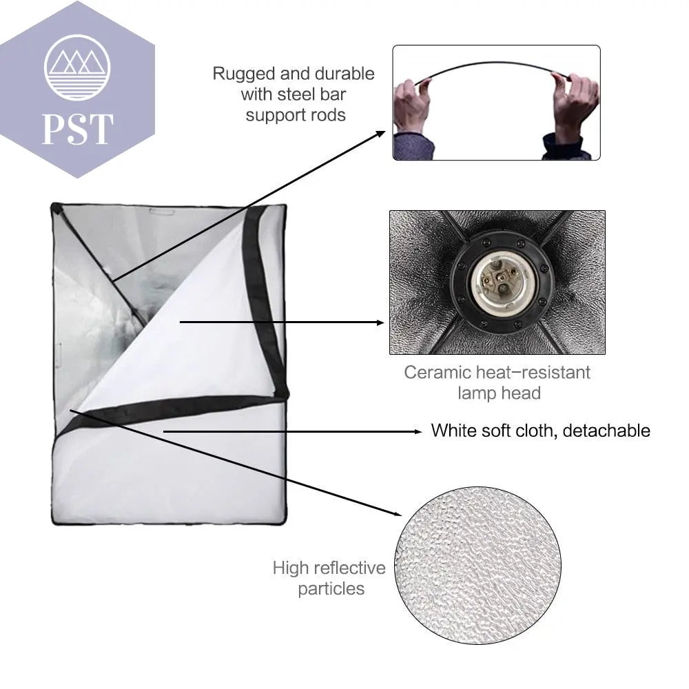 Photography Studio Lighting Kit       PST PS Tradings