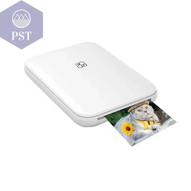 Portable Wireless Photo Printer Compatible With IOS/Android Wireless Devices, ZINK Printing, Portable Pocket Smart Printing - Property & Safety Tradings