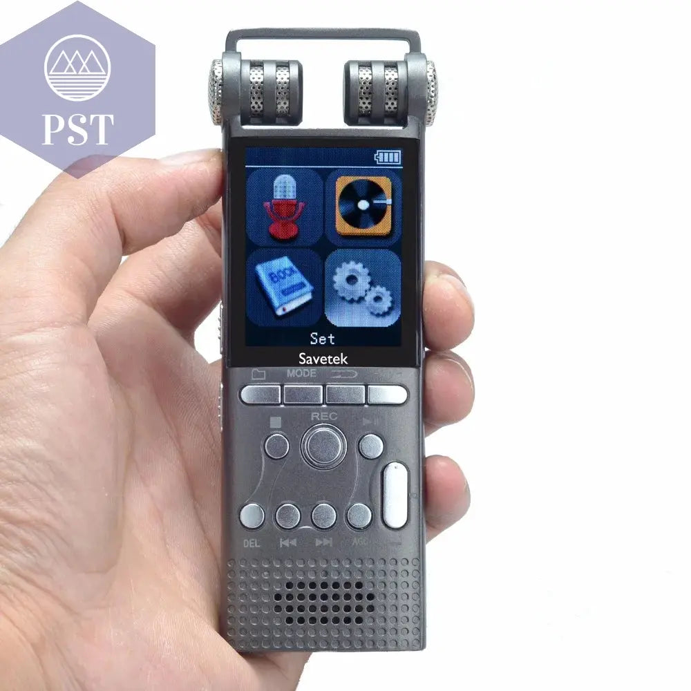 Professional Voice Activated Digital Audio Recorder 16GB 8GB USB Pen Non-Stop 100hr Recording PCM 1536Kbps External Microphone  Audio Recorder     PST PS Tradings