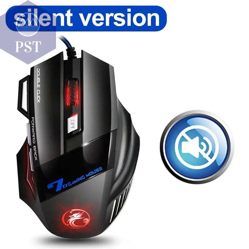 Professional Wired Gaming Mouse      Silent-without-Box-China PST PS Tradings