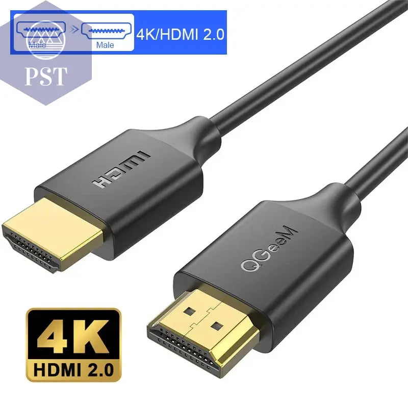 QGeeM 8K HDMI Kabel HDMI 2.1 für Xiaomi Xbox PS5 PS4 Chromebook 120Hz Splitter Cord  Cable     PST PS Tradings
