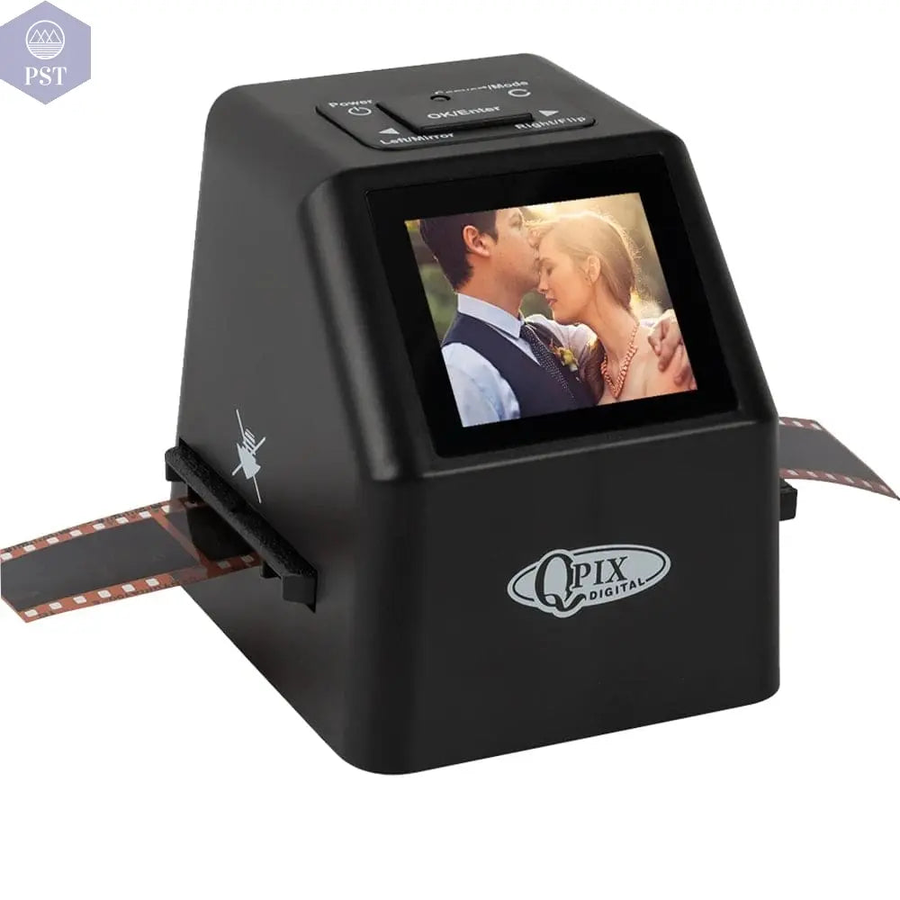QPIX 22 MP 35mm Portable Film Scanners 135 110 126KPK Super 8 Negative Slide Holder Photo Scanner Film Digital Converter - Property & Safety Tradings