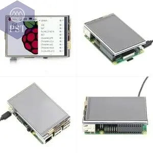 Raspberry Pi 3.5 Touch Screen 480*320 LCD TFT Display Optional ABS Metal Case Cooling Fan for Raspberry Pi 4 Model B or 3B+ 3B - PST PS Tradings