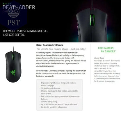 Razer Deathadder Essential PST PS Tradings  