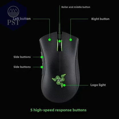 Razer Deathadder Viper Standard Edition 6400 Gaming Maus E-Sports PST PS Tradings  PST PS Tradings  PST PS Tradings
