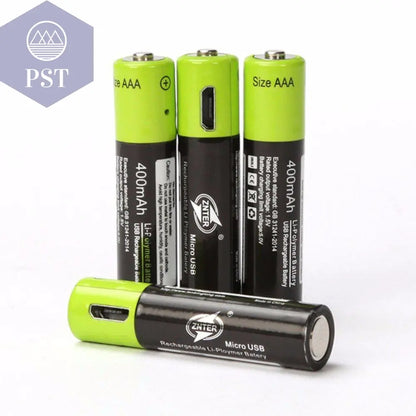 Rechargeable AAA Battery 400mAh      1.5-V-3 PST PS Tradings