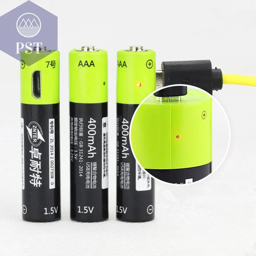 Rechargeable AAA Battery 400mAh       PST PS Tradings