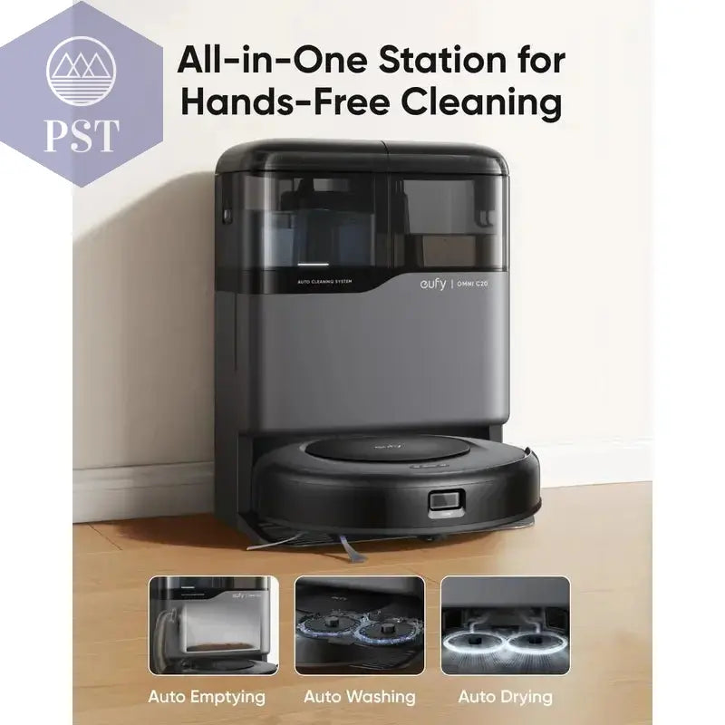 Roboterstaubsauger Omni C20 Mit All-In-One-Station, Automatischer Entleerungsmopp, Waschen Und Trocknen Für Freihändige Reinigung PST PS Tradings  PST PS Tradings  PST PS Tradings