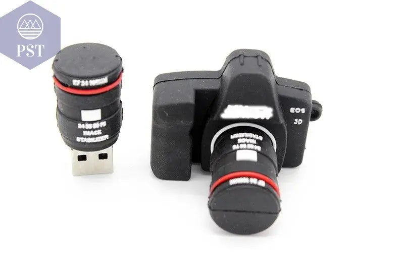 SHANDIAN hot selling Camera Shape USB Flash Memory Stick thumb drive 64GB/32GB /16GB memory stick flash card photography gifts - PST PS Tradings