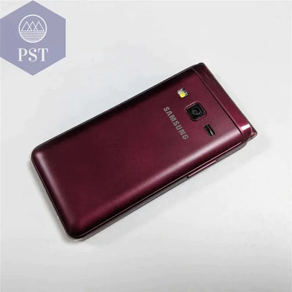 Samsung Galaxy Folder 2 G1650 Quad Core 2GB RAM 16GB ROM 8MP Camera LTE Dual SIM Unlocked Flip Mobile Phone PST PS Tradings Smartphones PST PS Tradings Standard-Wine-Red PST PS Tradings Samsung Galaxy Folder 2 G1650 Quad Core 2GB RAM 16GB ROM 8MP Camera LTE Dual SIM Unlocked Flip Mobile Phone Smartphones