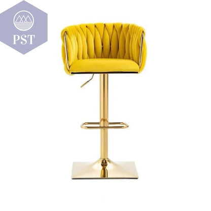 Samt Grau Barhocker Höhenverstellbar Art Deco Grün Blau gold Metall       PST PS Tradings