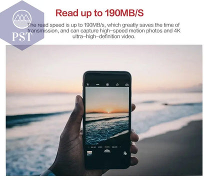 Sandisk Micro SD Card Original Extreme A2 V30 U3 SDXC Flash 32GB 64GB 128GB 256GB MicroSD Card 190MB/s TF Card for Phone Tablet - PST PS Tradings