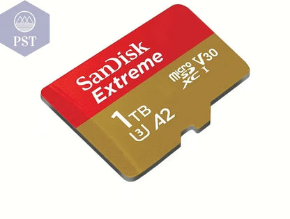 Sandisk Micro SD Card Original Extreme A2 V30 U3 SDXC Flash 32GB 64GB 128GB 256GB MicroSD Card 190MB/s TF Card for Phone Tablet - PST PS Tradings