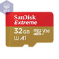 Sandisk Micro SD Card Original Extreme A2 V30 U3 SDXC Flash 32GB 64GB 128GB 256GB MicroSD Card 190MB/s TF Card for Phone Tablet - PST PS Tradings