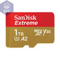 Sandisk Micro SD Card Original Extreme A2 V30 U3 SDXC Flash 32GB 64GB 128GB 256GB MicroSD Card 190MB/s TF Card for Phone Tablet - PST PS Tradings