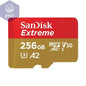 Sandisk Micro SD Card Original Extreme A2 V30 U3 SDXC Flash 32GB 64GB 128GB 256GB MicroSD Card 190MB/s TF Card for Phone Tablet - PST PS Tradings