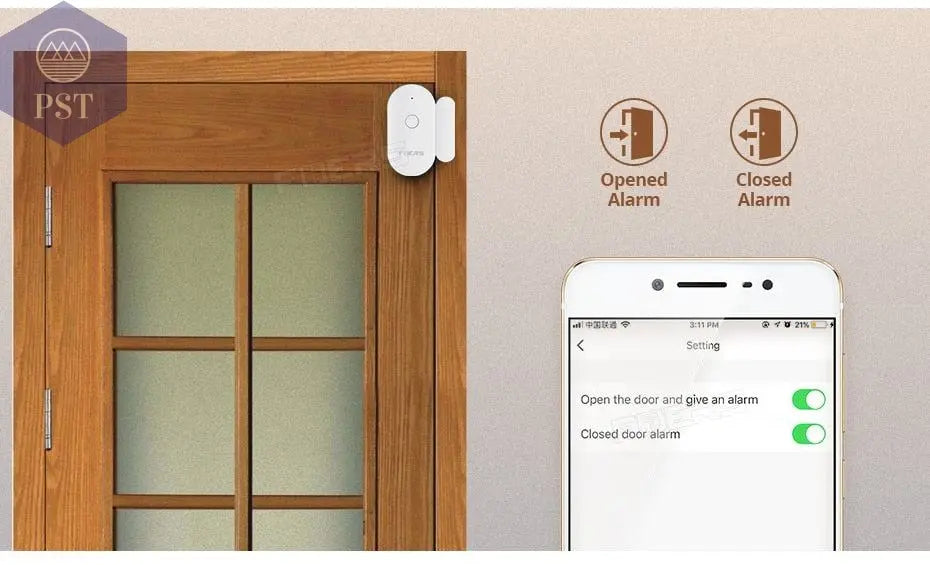 Smart WiFi Door Sensor       PST PS Tradings