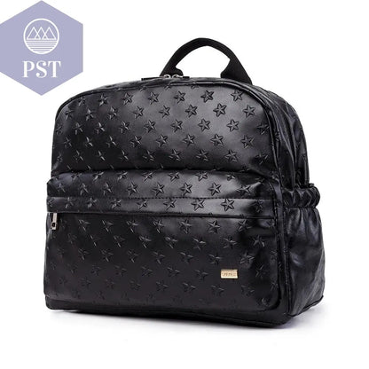Soboba Diaper Bags for Mummy PU Waterproof Large Capacity Nappy Changing Bag Hanging on Stroller 3D Star Pattern Diaper Bag - PST PS Tradings