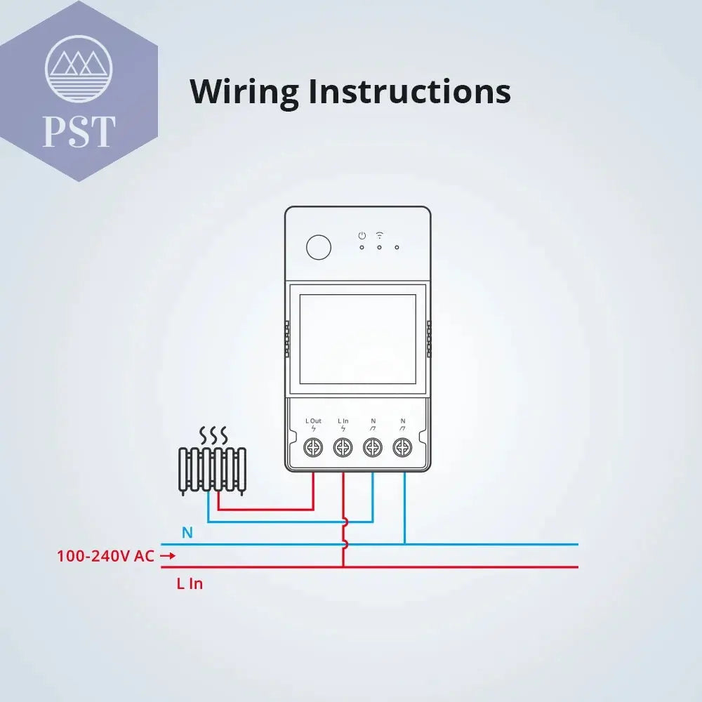 Sonoff Pow R3 16A /20A Wifi Smart Switch Höhere Genauigkeit Stromverbrauch Messen Monitor Strom Energie Verwendung Funktioniert mit Alexa       PST PS Tradings