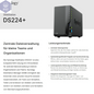 Synology DiskStation DS224+ inkl. 2*4TB Festplatten (ca. 8TB Speicher) 2-bay  Computer Zubehör     PST PS Tradings