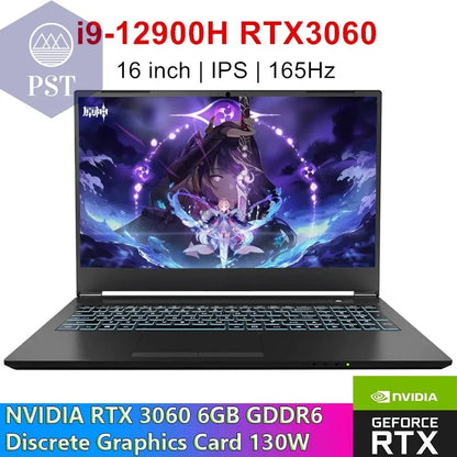 Topton L8 Gaming Laptop i9 12900H RTX 3060 16" PST PS Tradings Laptop PST PS Tradings 8GB-DDR4-1TB-PCIE4.0-CN-i7-12650H-RTX3060 PST PS Tradings Topton L8 Gaming Laptop i9 12900H RTX 3060 16" Laptop