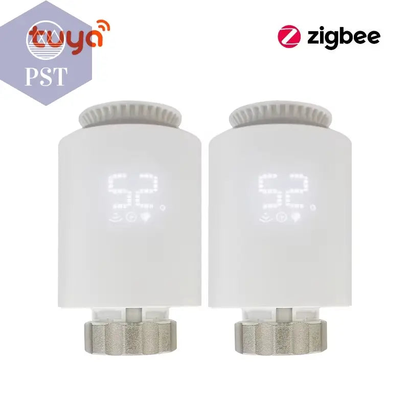 Tuya Smart Zigbee 3,0 TRV Heizkörper Stellventil Thermostatventil Temperatur Controller Unterstützung Alexa Google Hause PST PS Tradings  Me167 2PcsTuya Smart Zigbee 3,0 TRV Heizkörper Stellventil Thermostatventil Temperatur Controller Unterstützung Alexa Google Hause