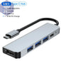 USB C Hub 8in1 mit 4K HDMI & 100W PD PST PS Tradings  PST PS Tradings 5-In-1-CHINA PST PS Tradings