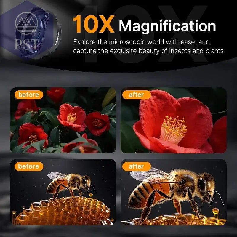 Ulanzi 17mm 10X Macro Lens Universal For iPhone 13 14 15 16 Mini Pro Max Samsung S20 S21 S22 S23 Ultra Huawei XiaoMi Phone Lens - PST PS Tradings  PST PS Tradings