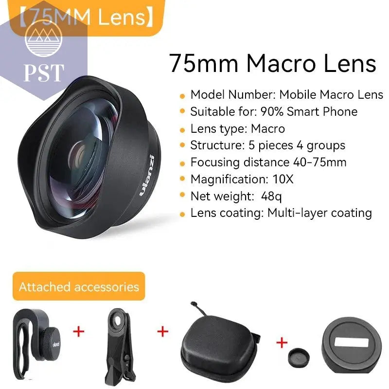 Ulanzi 17mm 10X Macro Lens Universal For iPhone 13 14 15 16 Mini Pro Max Samsung S20 S21 S22 S23 Ultra Huawei XiaoMi Phone Lens - PST PS Tradings  PST PS Tradings
