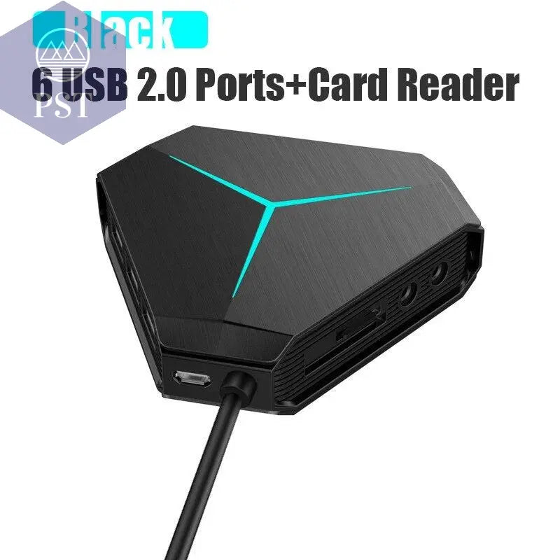 Universal USB 3.0 Hub with Audio Jack      6-USB-2.0-Ports-Card-Reader PST PS Tradings