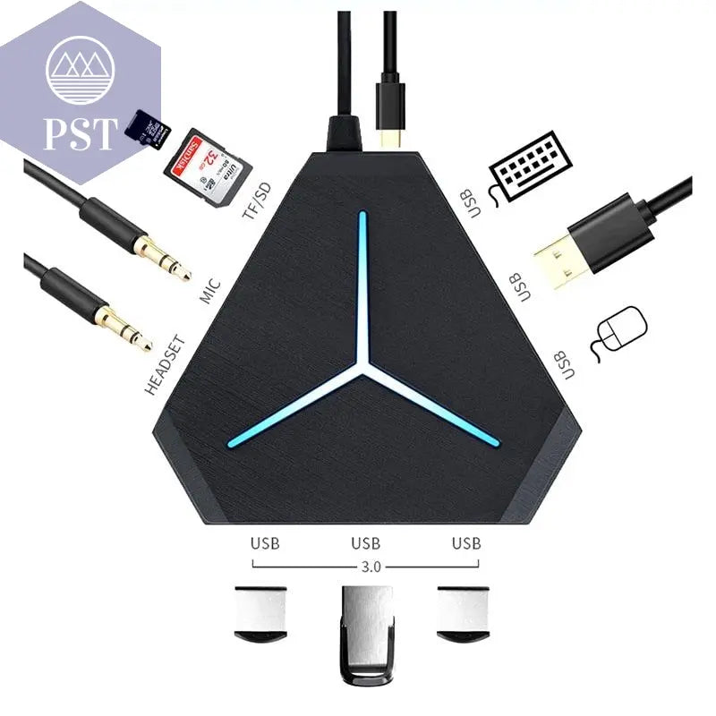 Universal USB 3.0 Hub with Audio Jack       PST PS Tradings