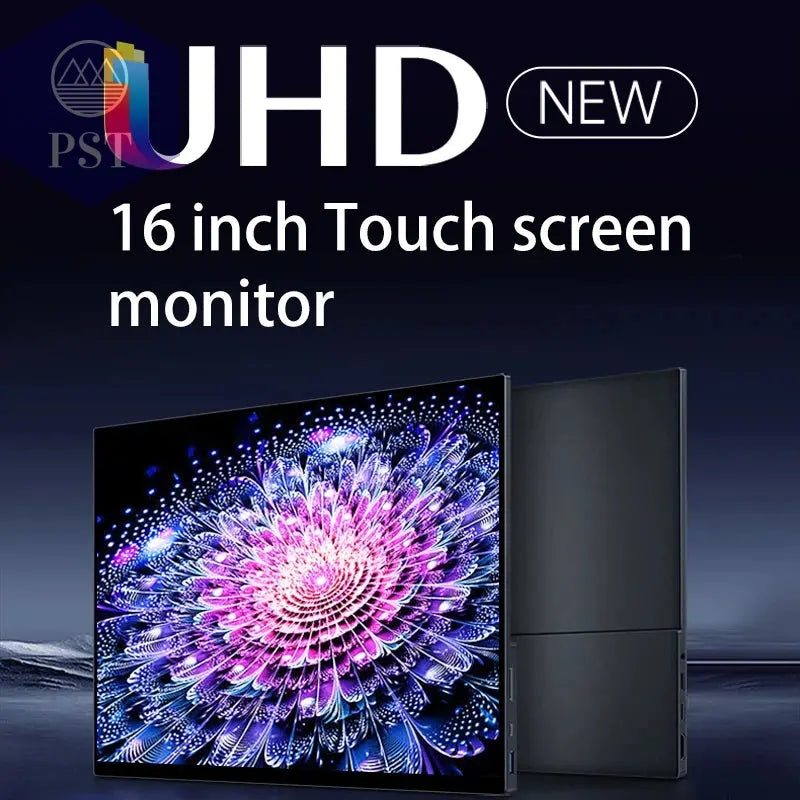 VCHANCE 16 Inch 4K UHD Touch Screen Portable Monitor 100%DCI-P3 HDR Expand Office Movie Display For PC Laptop Phone XBox Switch PST PS Tradings  PST PS Tradings  PST PS Tradings VCHANCE 16 Inch 4K UHD Touch Screen Portable Monitor 100%DCI-P3 HDR Expand Office Movie Display For PC Laptop Phone XBox Switch