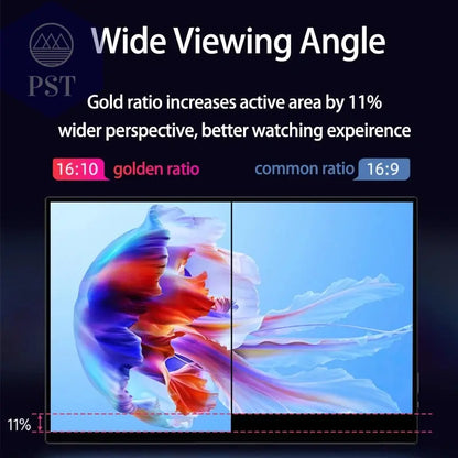 VCHANCE 16 Inch 4K UHD Touch Screen Portable Monitor 100%DCI-P3 HDR Expand Office Movie Display For PC Laptop Phone XBox Switch PST PS Tradings  PST PS Tradings  PST PS Tradings VCHANCE 16 Inch 4K UHD Touch Screen Portable Monitor 100%DCI-P3 HDR Expand Office Movie Display For PC Laptop Phone XBox Switch