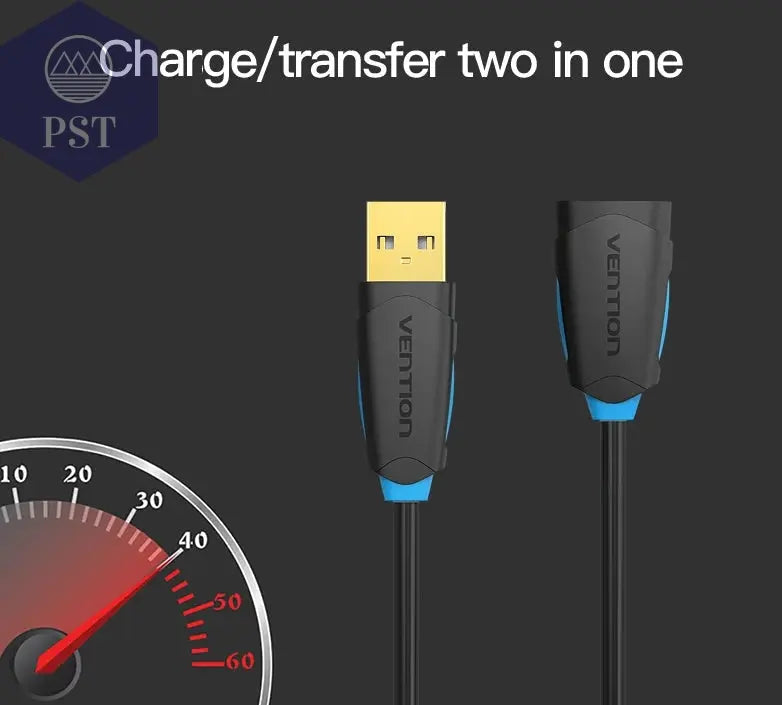 Vention USB 3.0 Extension Cable Male to Female Extender Cable Fast Speed USB 3.0 Cable Extended for laptop PC USB 2.0 Extension       PST PS Tradings