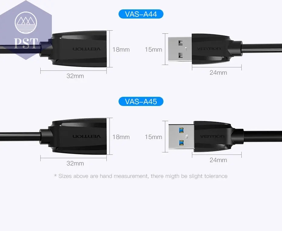 Vention USB 3.0 Extension Cable Male to Female Extender Cable Fast Speed USB 3.0 Cable Extended for laptop PC USB 2.0 Extension       PST PS Tradings