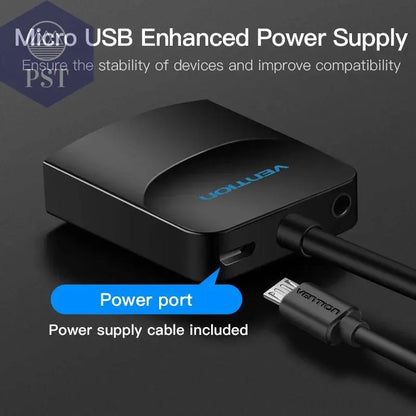Vention VGA to HDMI Adapter with 3.5mm AUX Audio Jack HDMI to VGA Converter PST PS Tradings  PST PS Tradings  PST PS Tradings Vention VGA to HDMI Adapter with 3.5mm AUX Audio Jack HDMI to VGA Converter