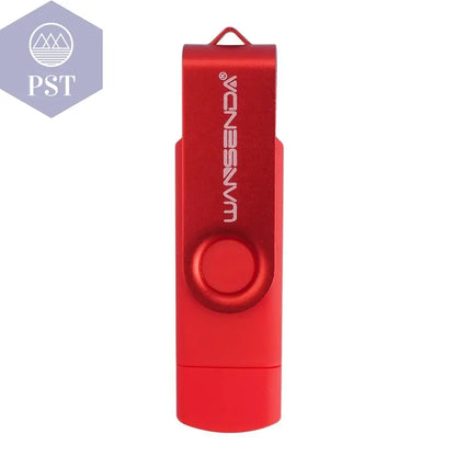 Wansenda OTG USB Flash Drive 256GB 128GB 64GB 32GB 16GB 8GB Cle USB Pendrive For Android Phone/Tablet /PC USB 2.0 Thumb Drive       PST PS Tradings