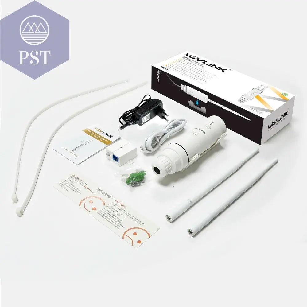 Wavlink N300 High Power Outdoor Weatherproof 30dbm Wireless Wifi Router/AP Repeater/Extender 2.4G 15KV Outer Detachable Antenna - PST PS Tradings