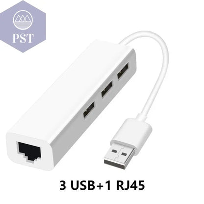 White USB Hub with Four Ports      China-USB PST PS Tradings