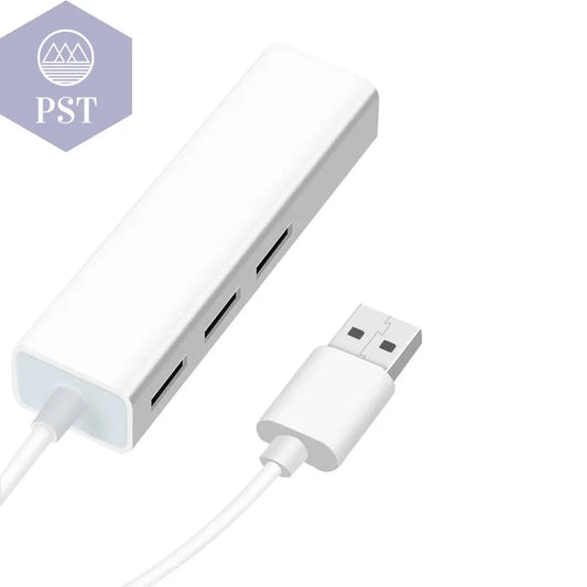 White USB Hub with Four Ports       PST PS Tradings