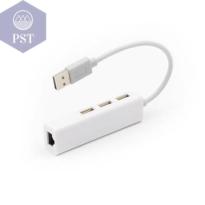 White USB Hub with Four Ports       PST PS Tradings